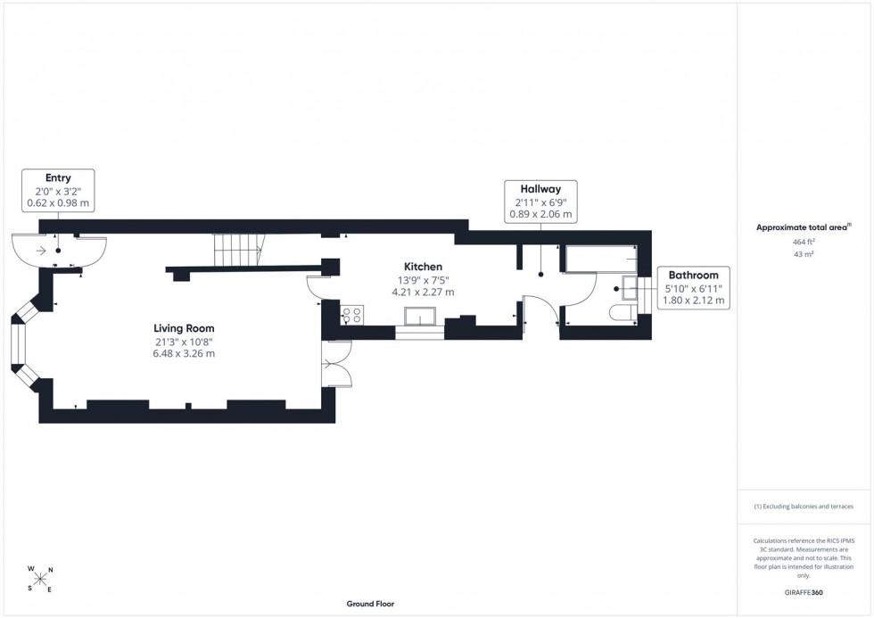 Floorplan for Park Street, Aylesbury