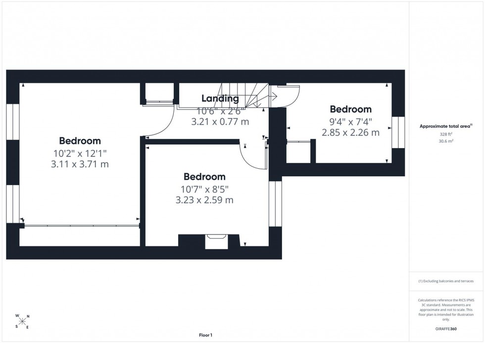 Floorplan for Park Street, Aylesbury
