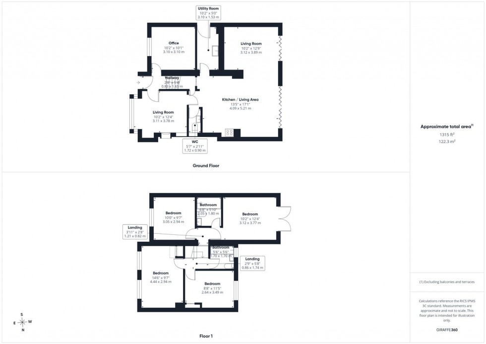 Floorplan for Abbey Road, Aylesbury