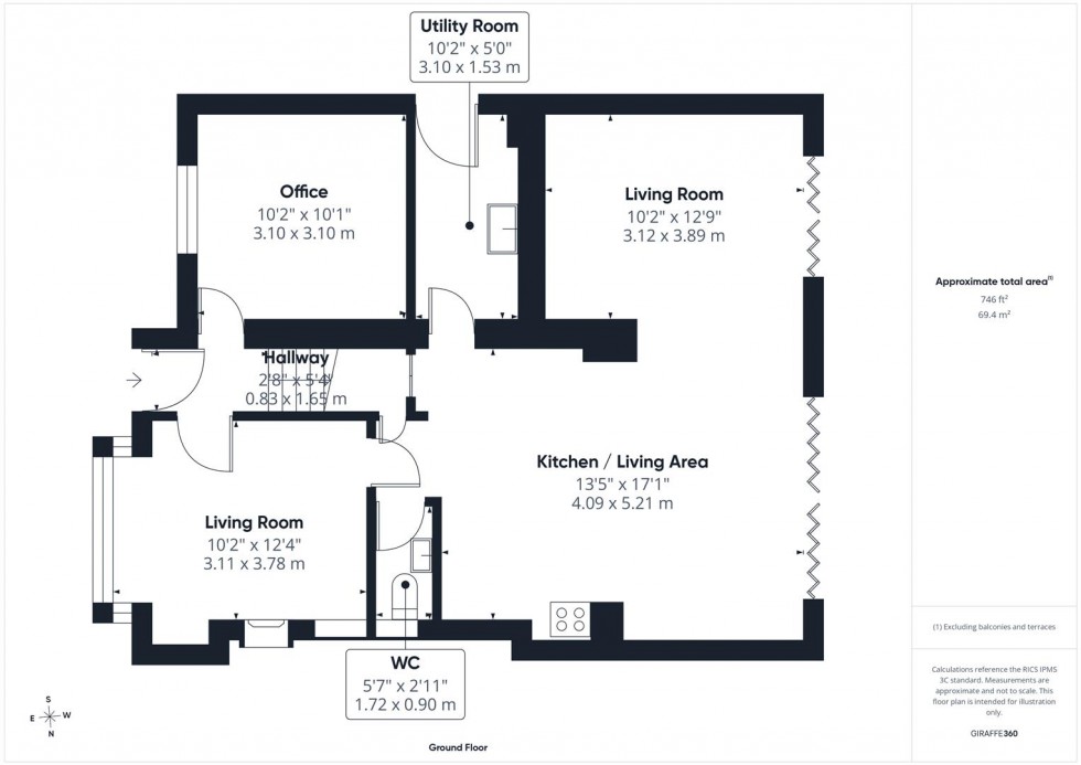 Floorplan for Abbey Road, Aylesbury