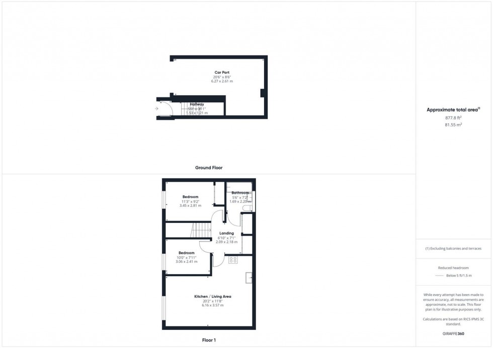 Floorplan for Newton Avenue, Berryfields, Aylesbury