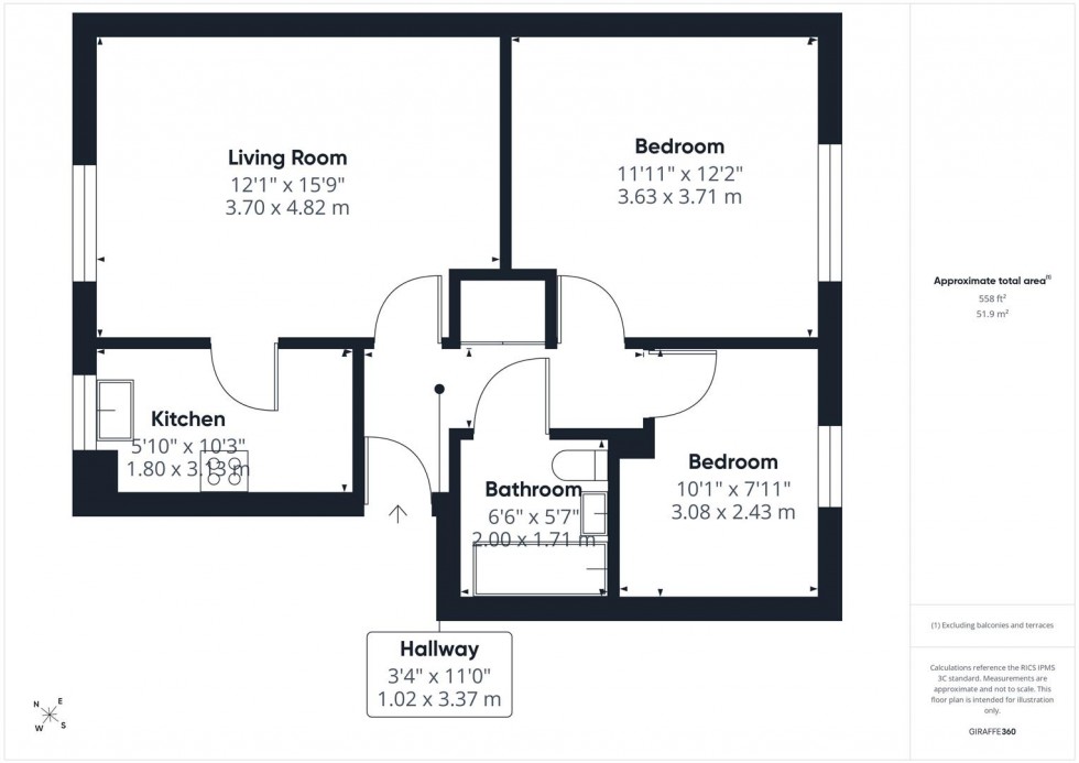 Floorplan for Whitehead Way, Lavender Grange, Aylesbury
