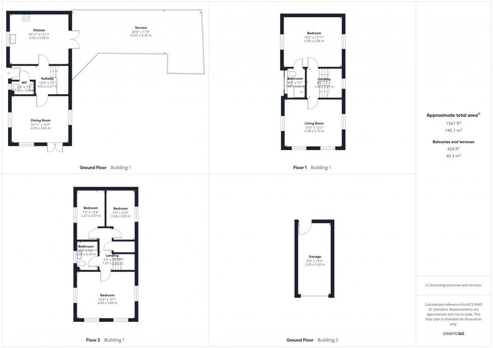 Floorplan for Lewis Close, Buckingham Park, Aylesbury