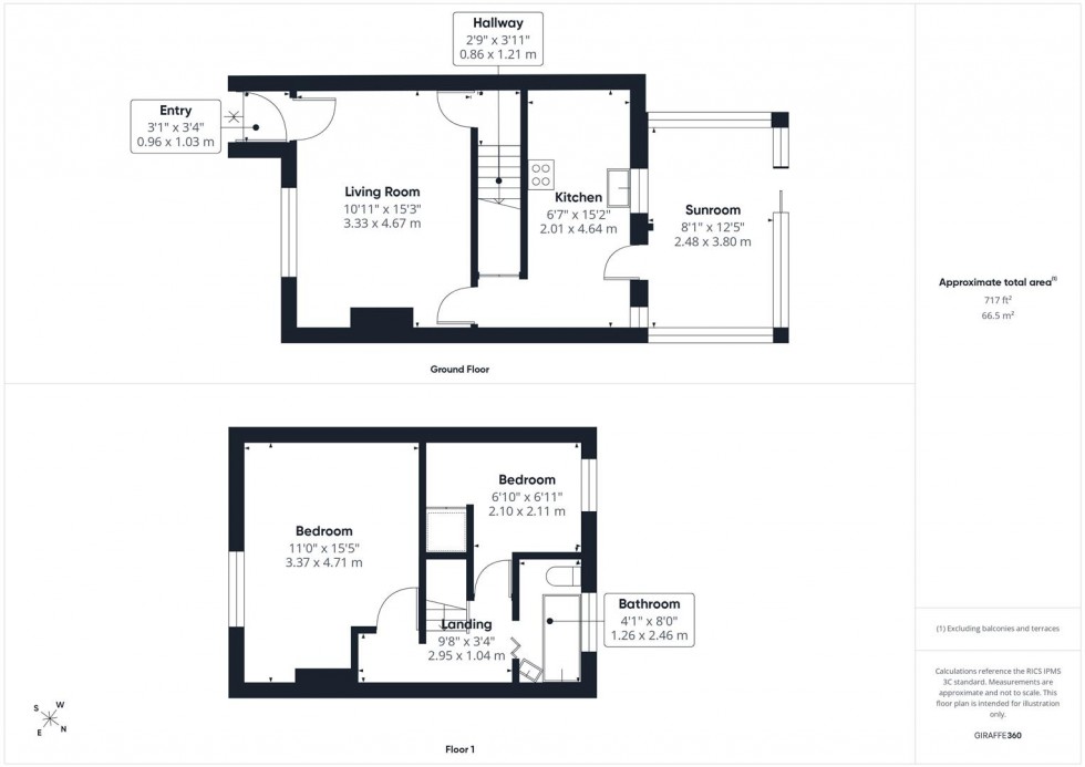 Floorplan for Ceely Road, Aylesbury, Buckinghamshire