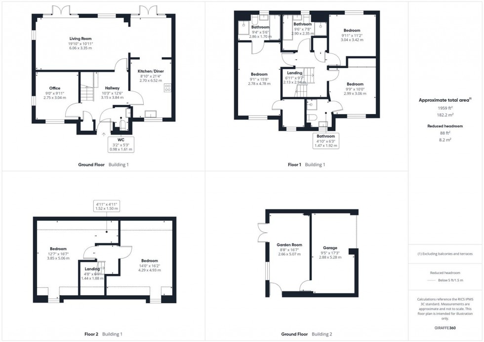 Floorplan for Beeley Street, Berryfields, Aylesbury