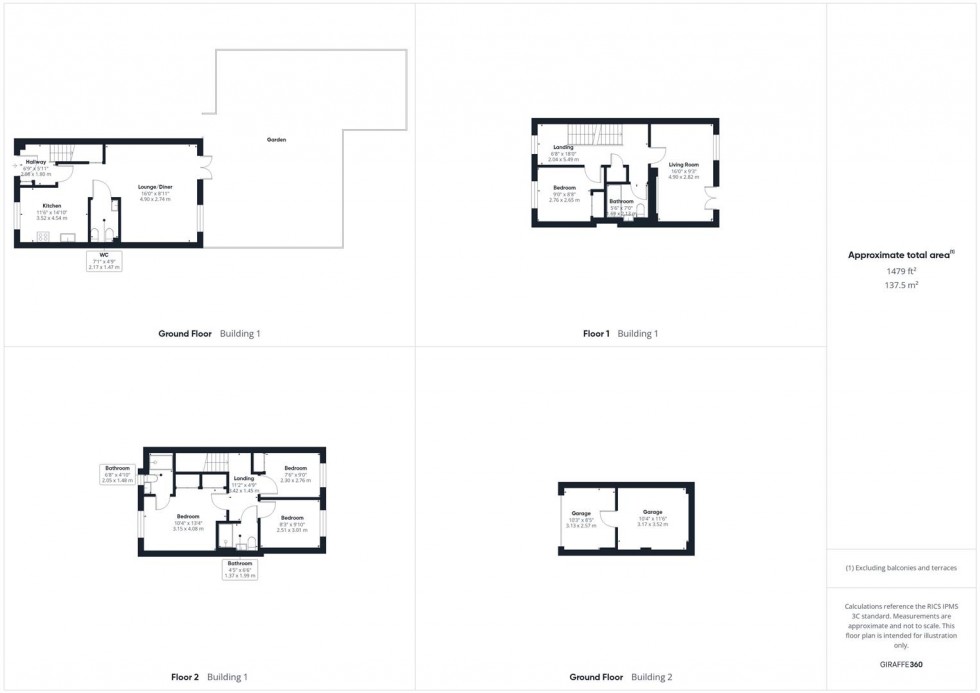 Floorplan for Kempster Way, Aylesbury, Buckinghamshire
