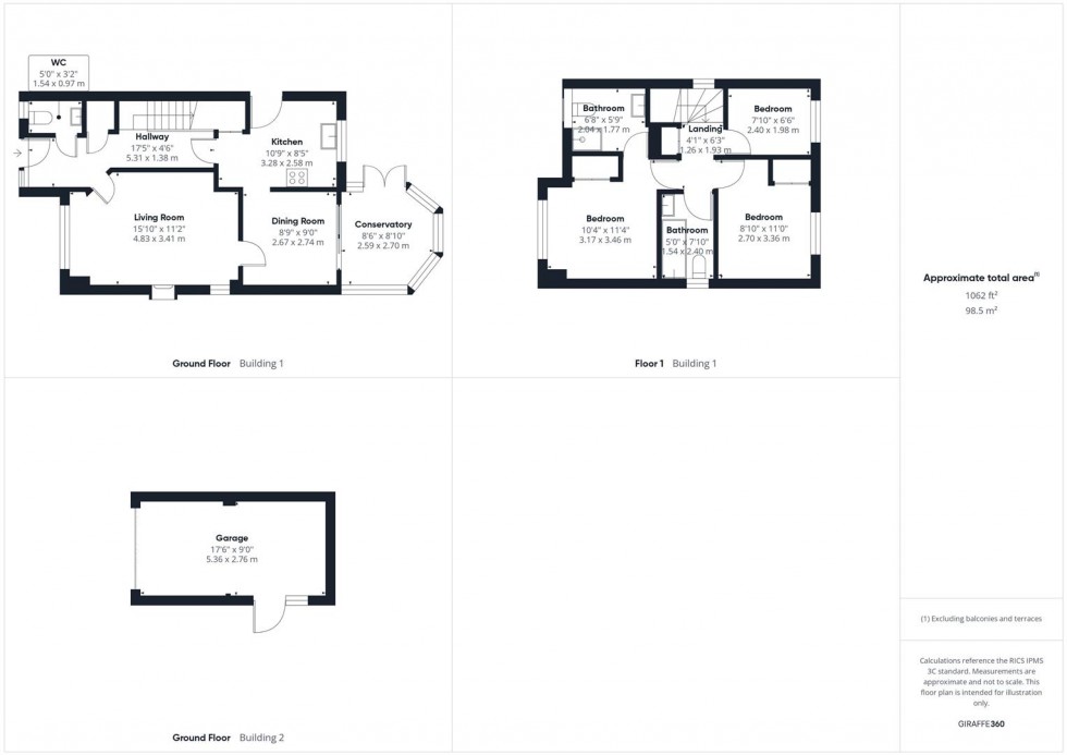 Floorplan for Curlew, Watermead, Aylesbury