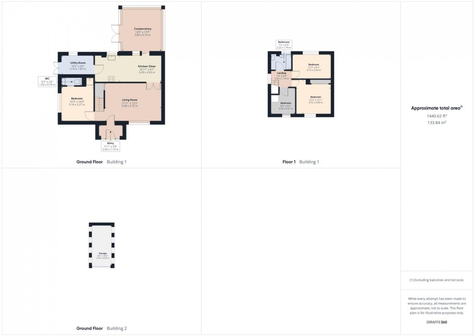 Floorplan for Churchill Avenue, Southcourt, Aylesbury
