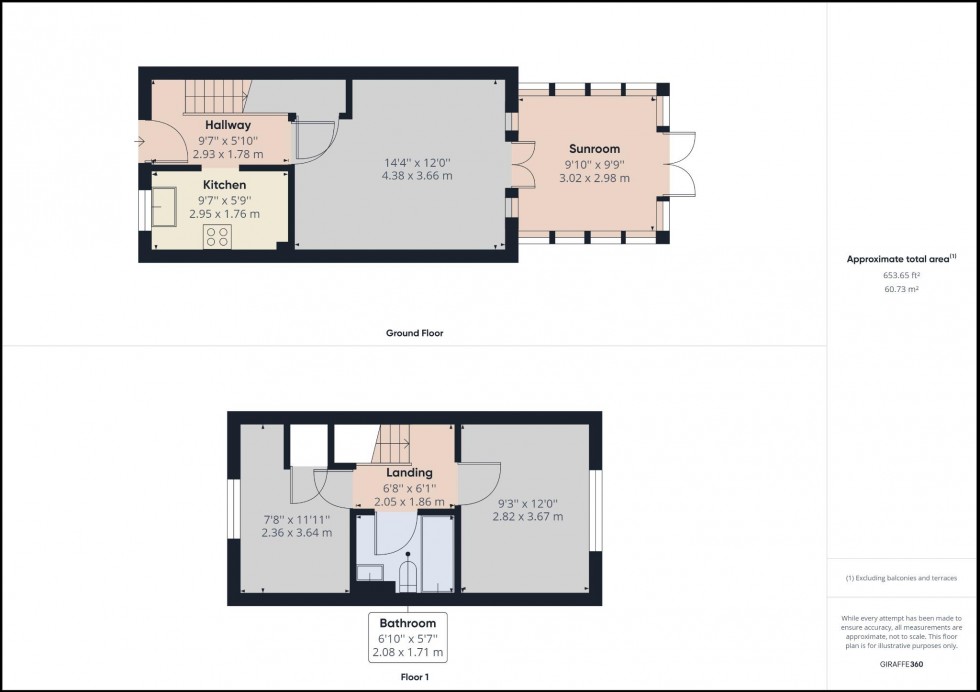 Floorplan for Lark Vale, Aylesbury, Buckinghamshire, HP19